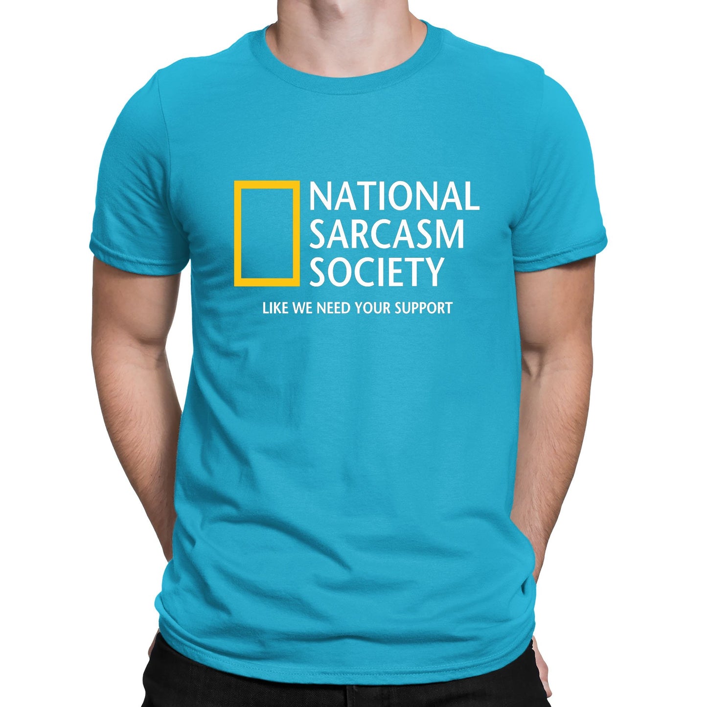 National Sarcasm Society Mens T-shirt