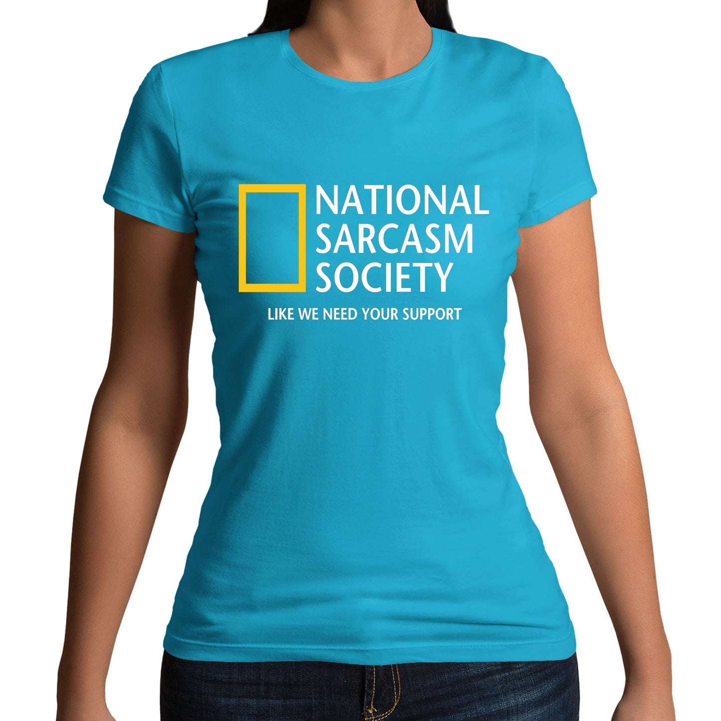 National Sarcasm Society Womens T-shirt
