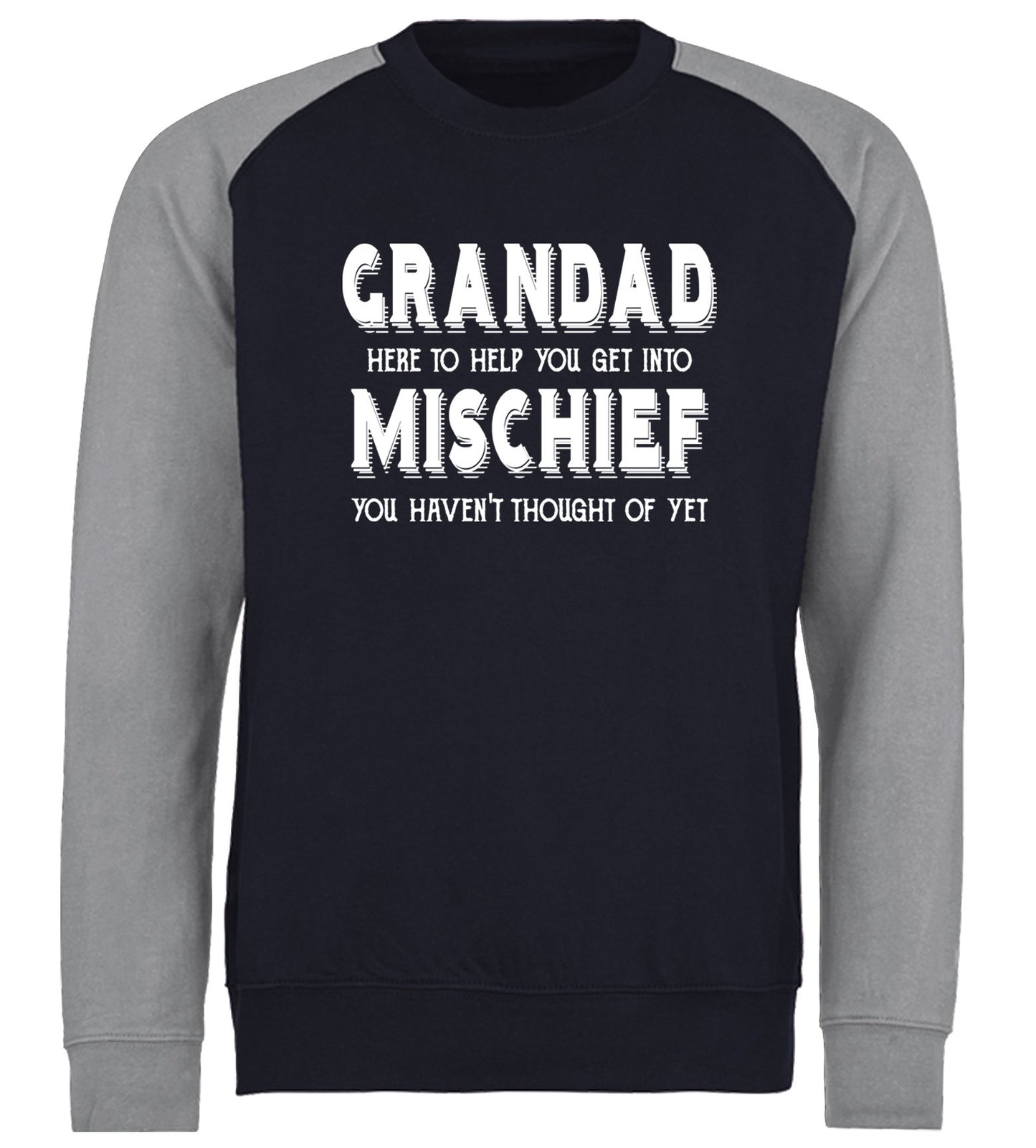 Grandad Mischief Baseball Sweatshirt
