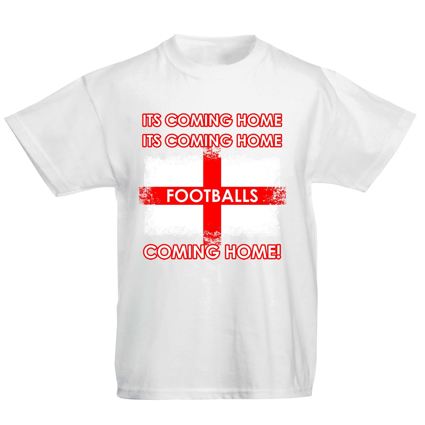 Footballs Coming Home England Supporter Kids T-shirt