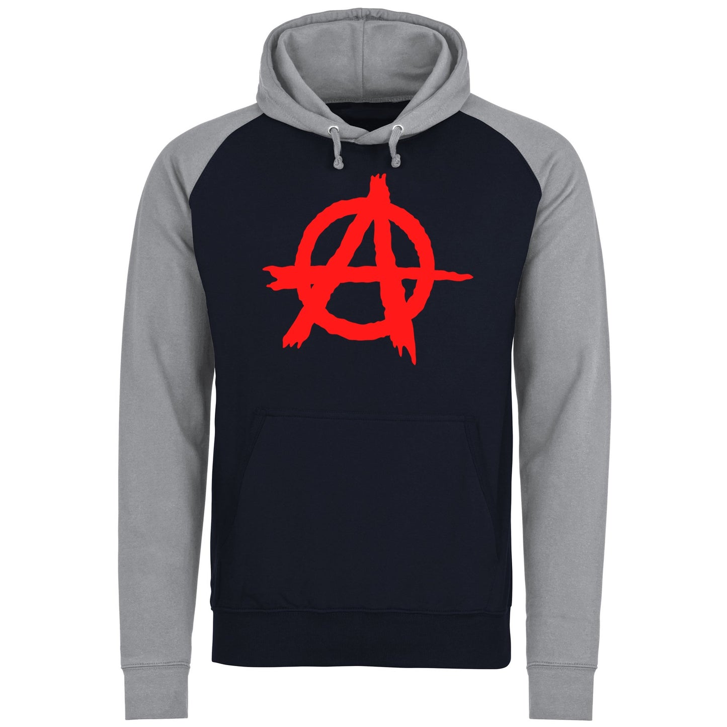Anarchy Symbol Baseball Hoodie