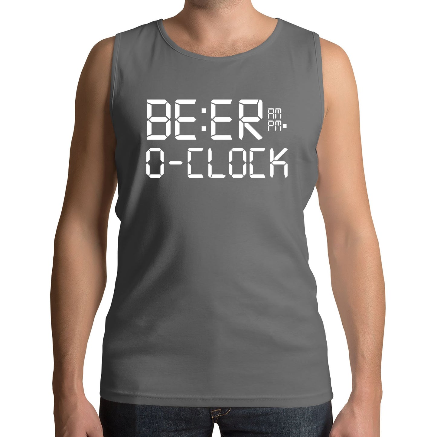 Beer o Clock Mens Vest