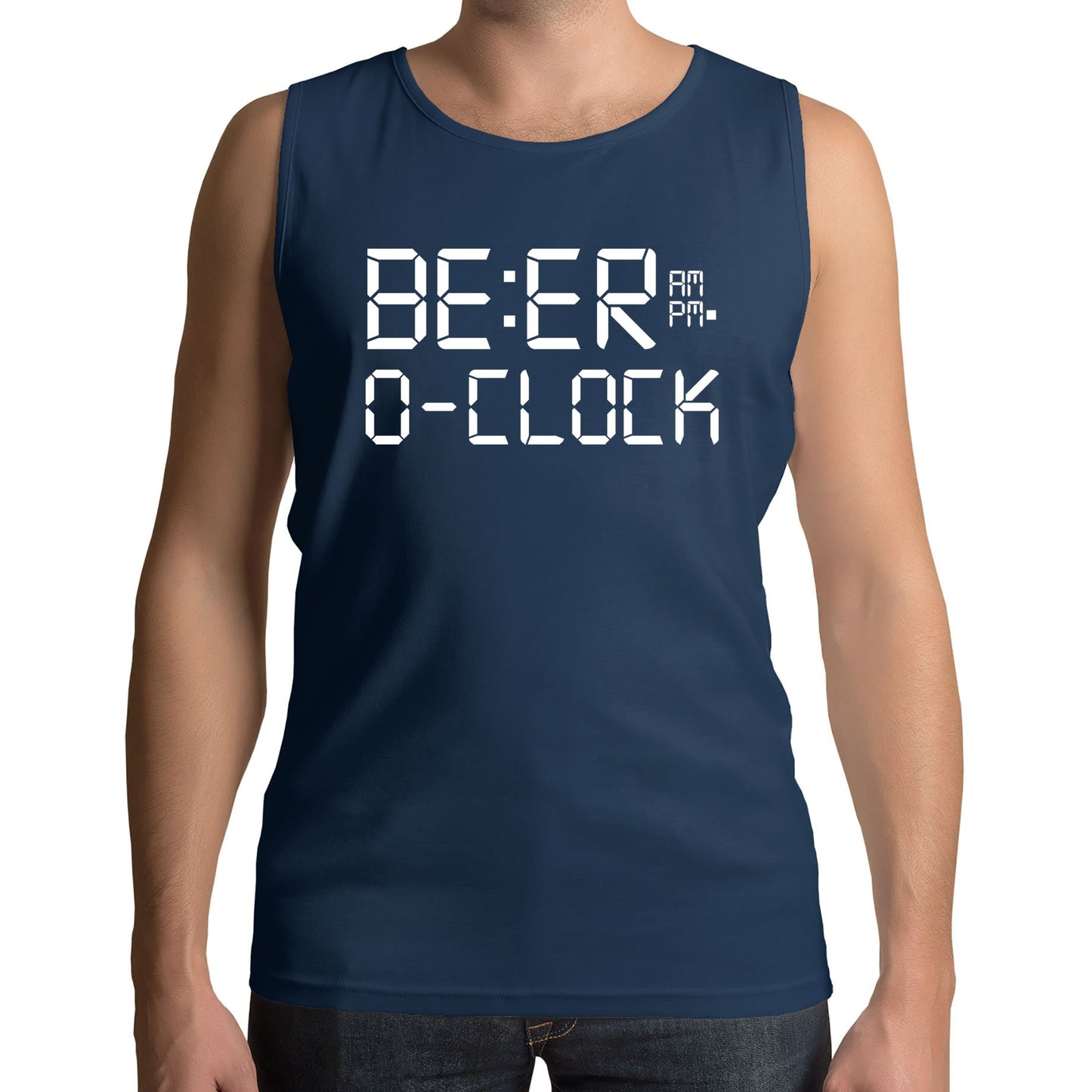 Beer o Clock Mens Vest