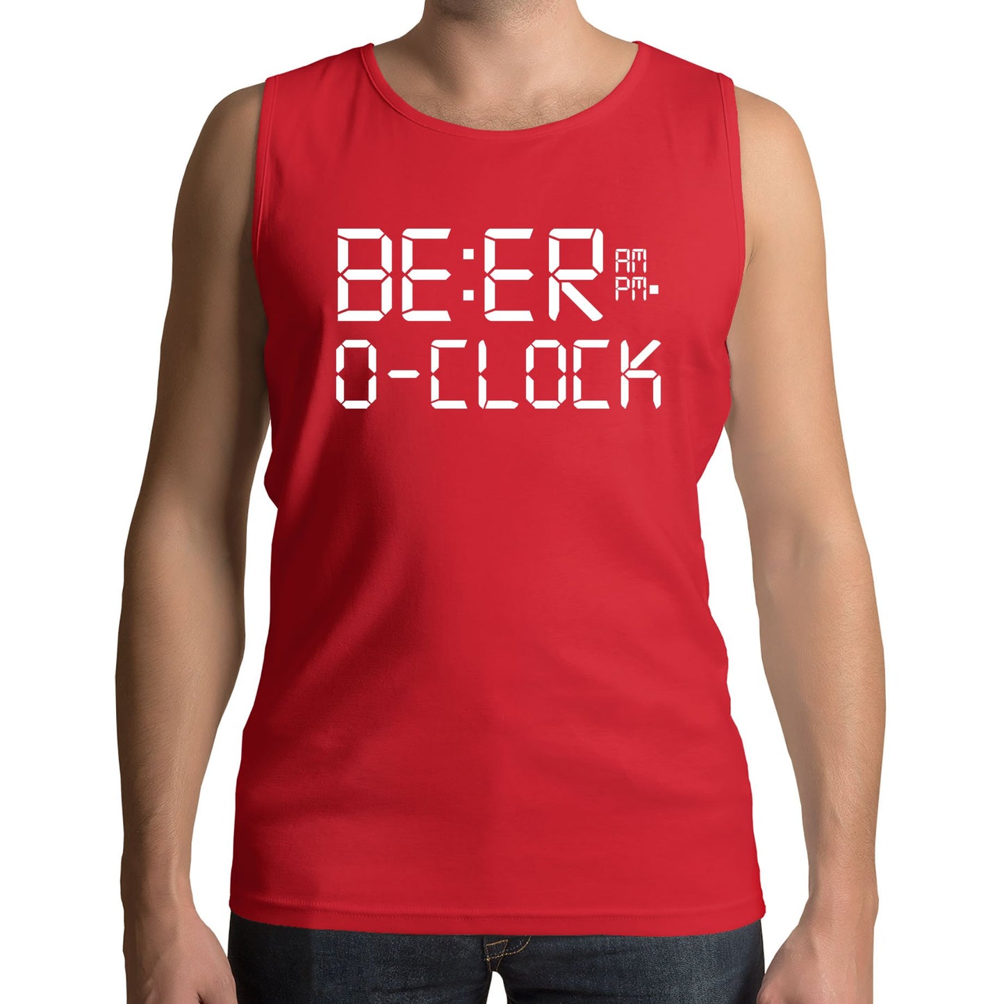 Beer o Clock Mens Vest