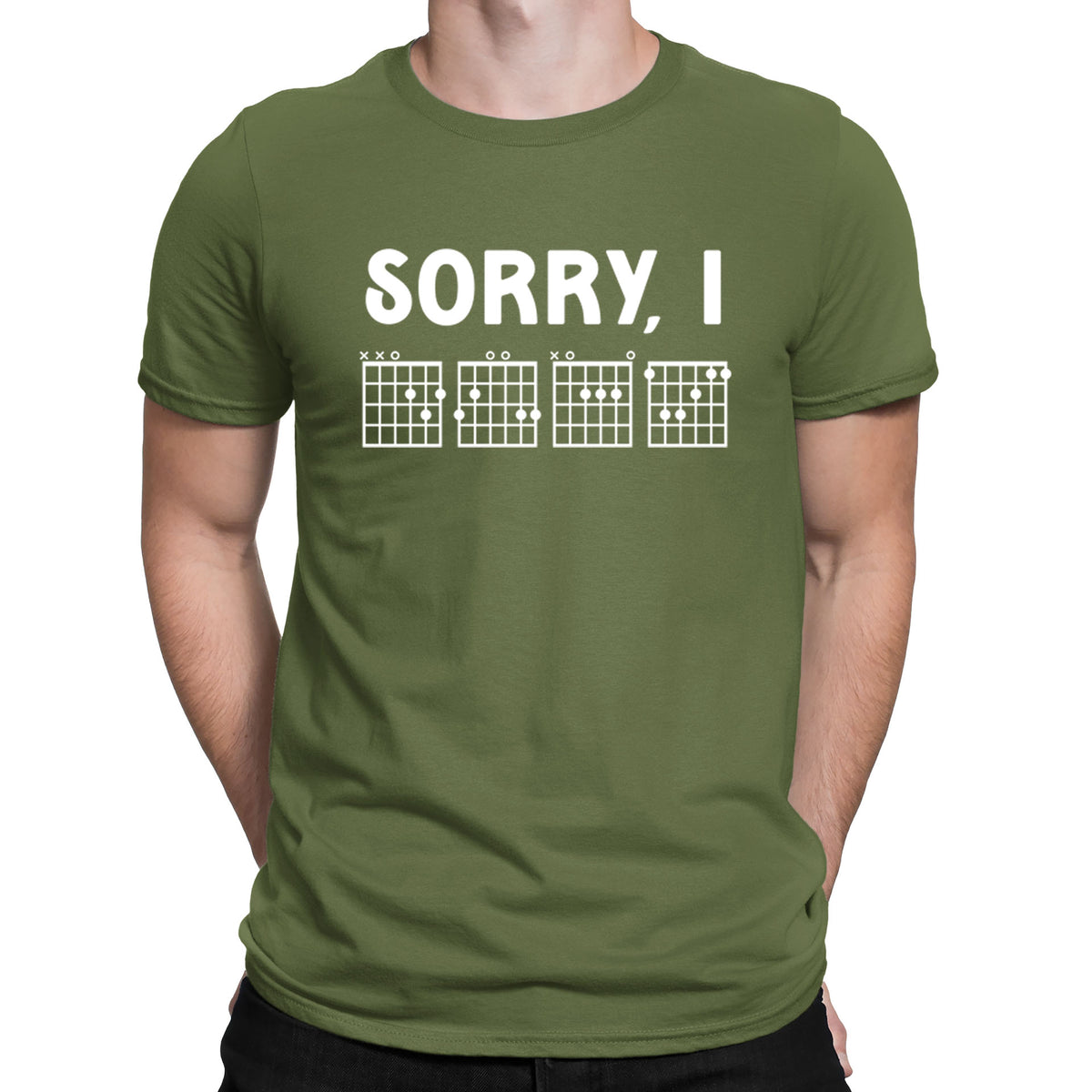Sorry I DGAF Funny Guitarist Guitar Tab Joke Slogan