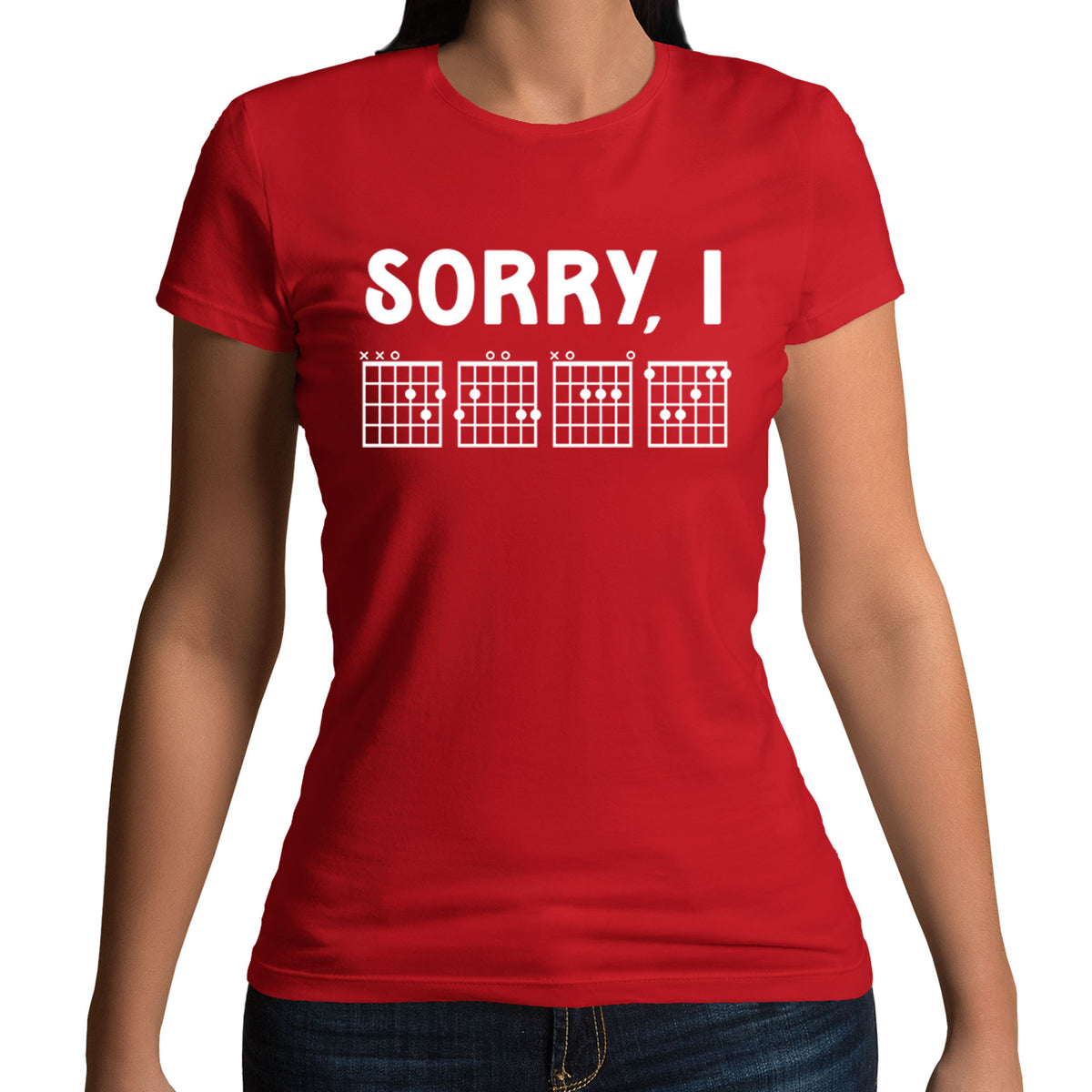 Sorry I DGAF Funny Guitarist Guitar Tab Joke Slogan