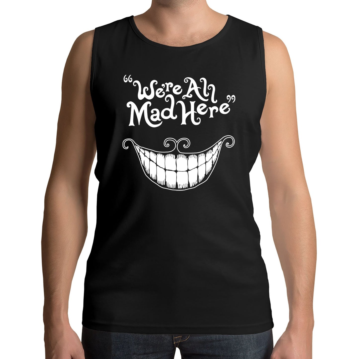 We're All Mad Here Mens Vest