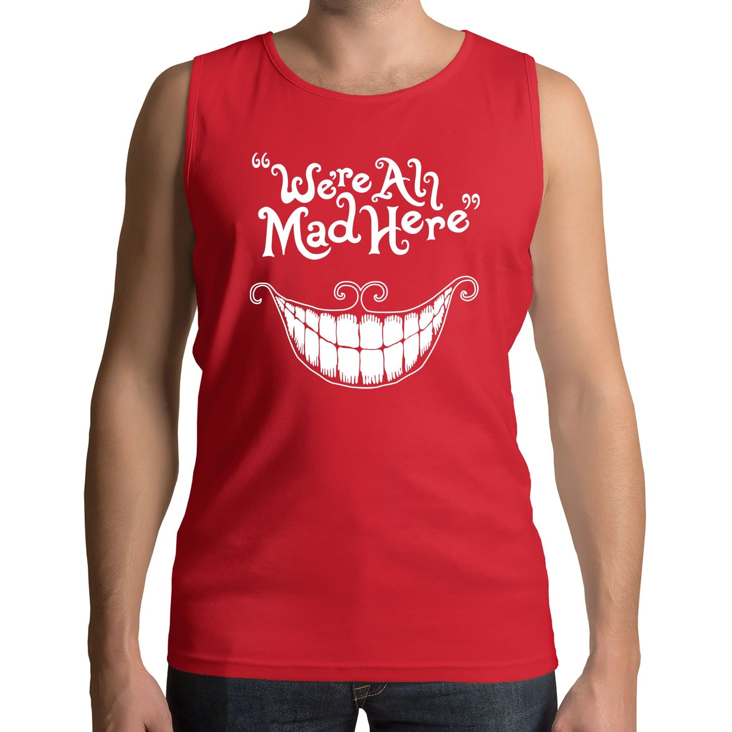 We're All Mad Here Mens Vest