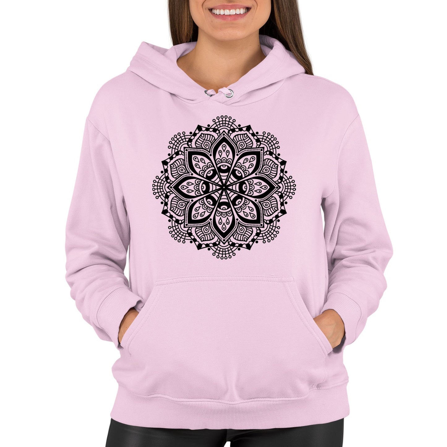 Mandala Womens Pullover Hoodie