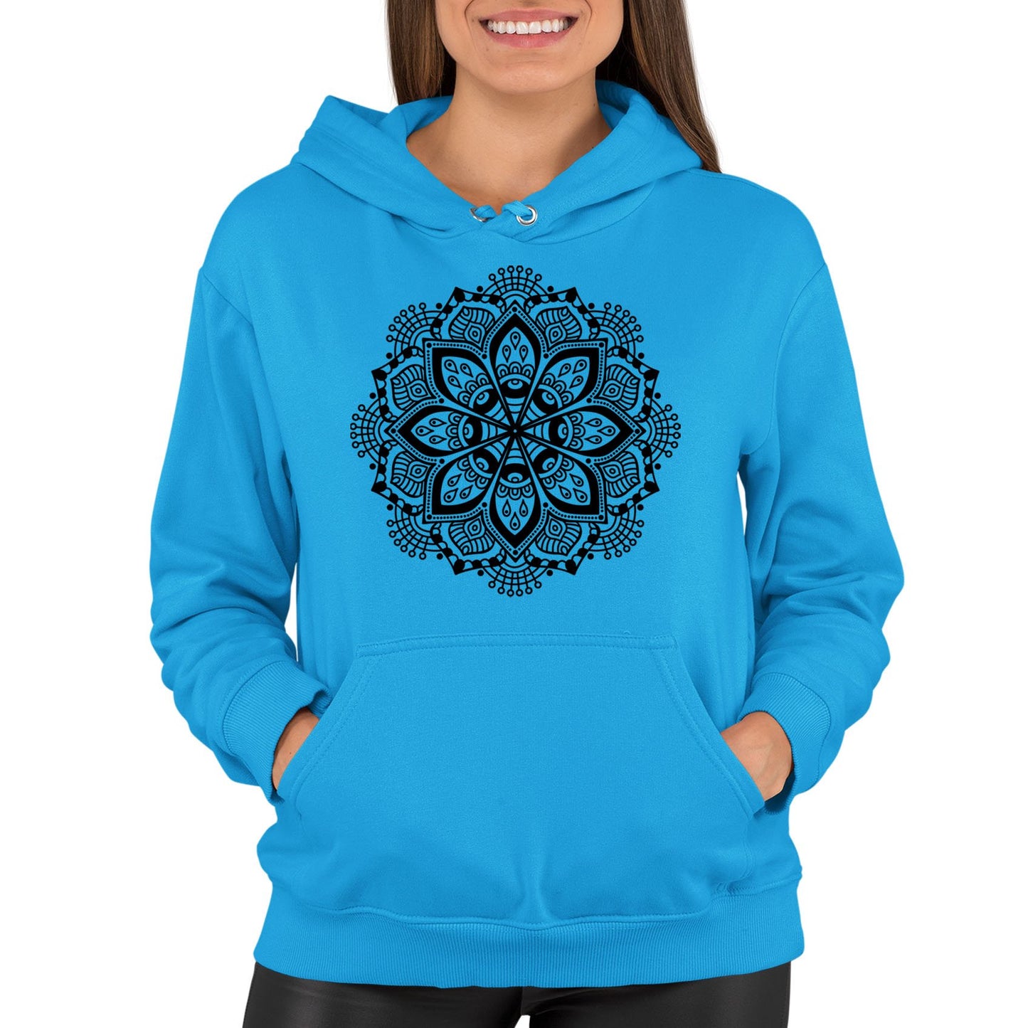 Mandala Womens Pullover Hoodie