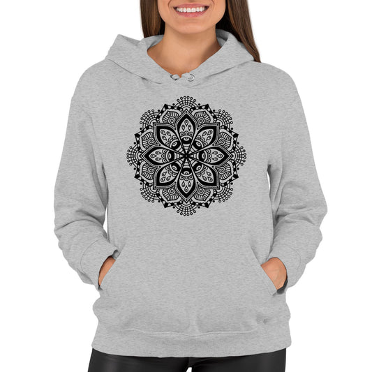 Mandala Womens Pullover Hoodie