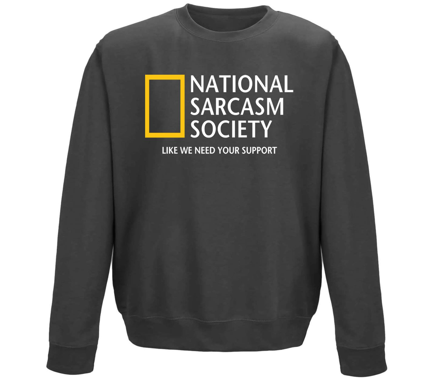 National Sarcasm Society Childrens Sweatshirt