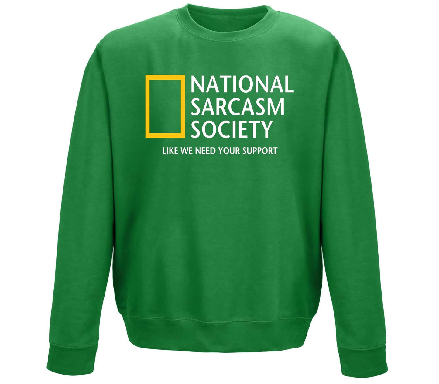 National Sarcasm Society Childrens Sweatshirt