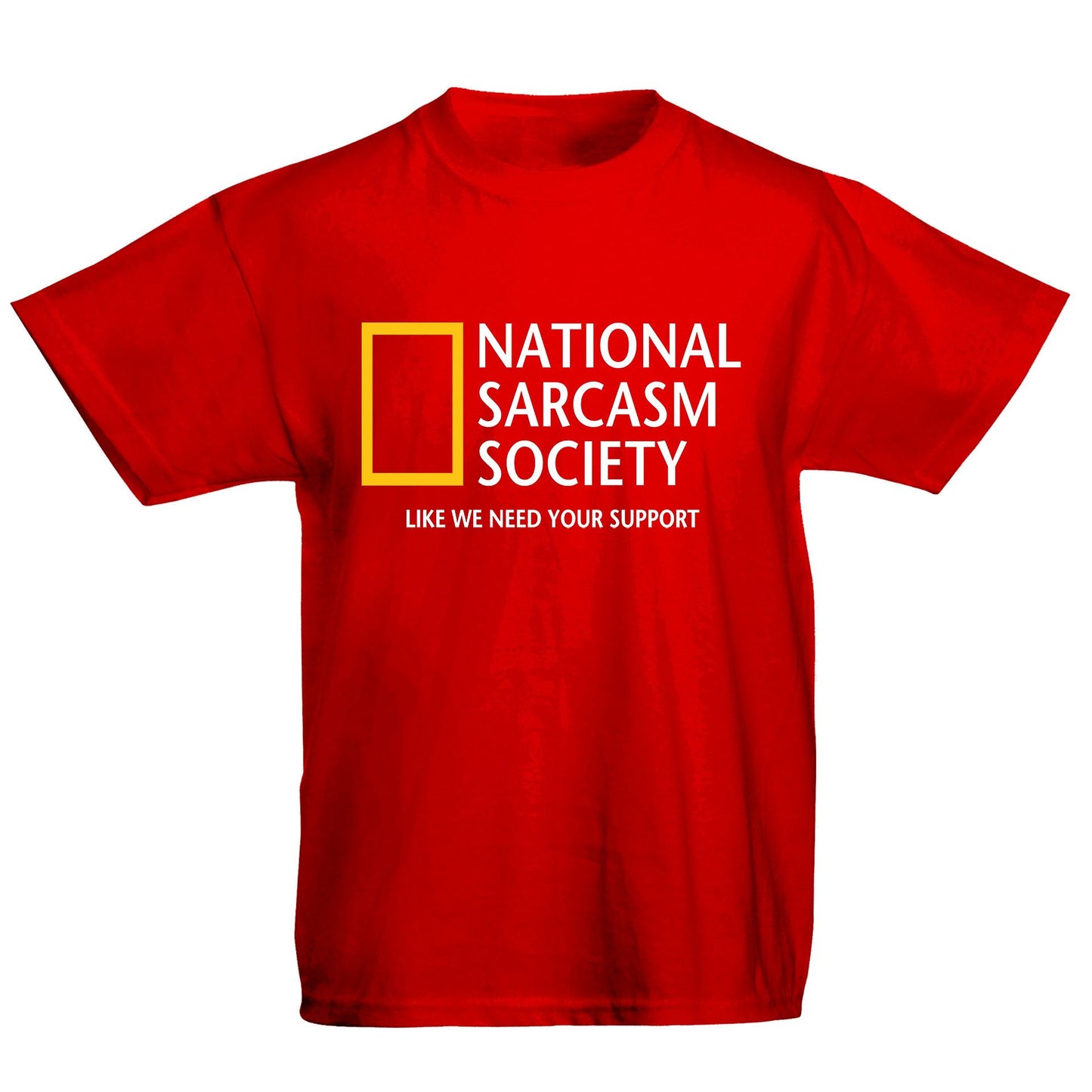 National Sarcasm Society  Kids T-shirt