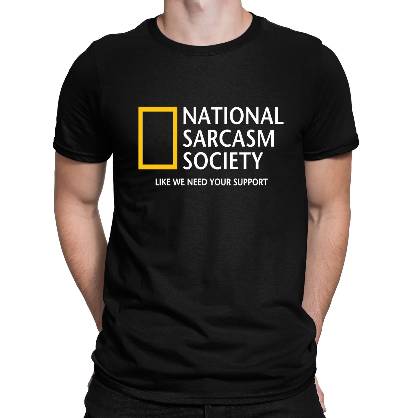 National Sarcasm Society  Mens T-shirt