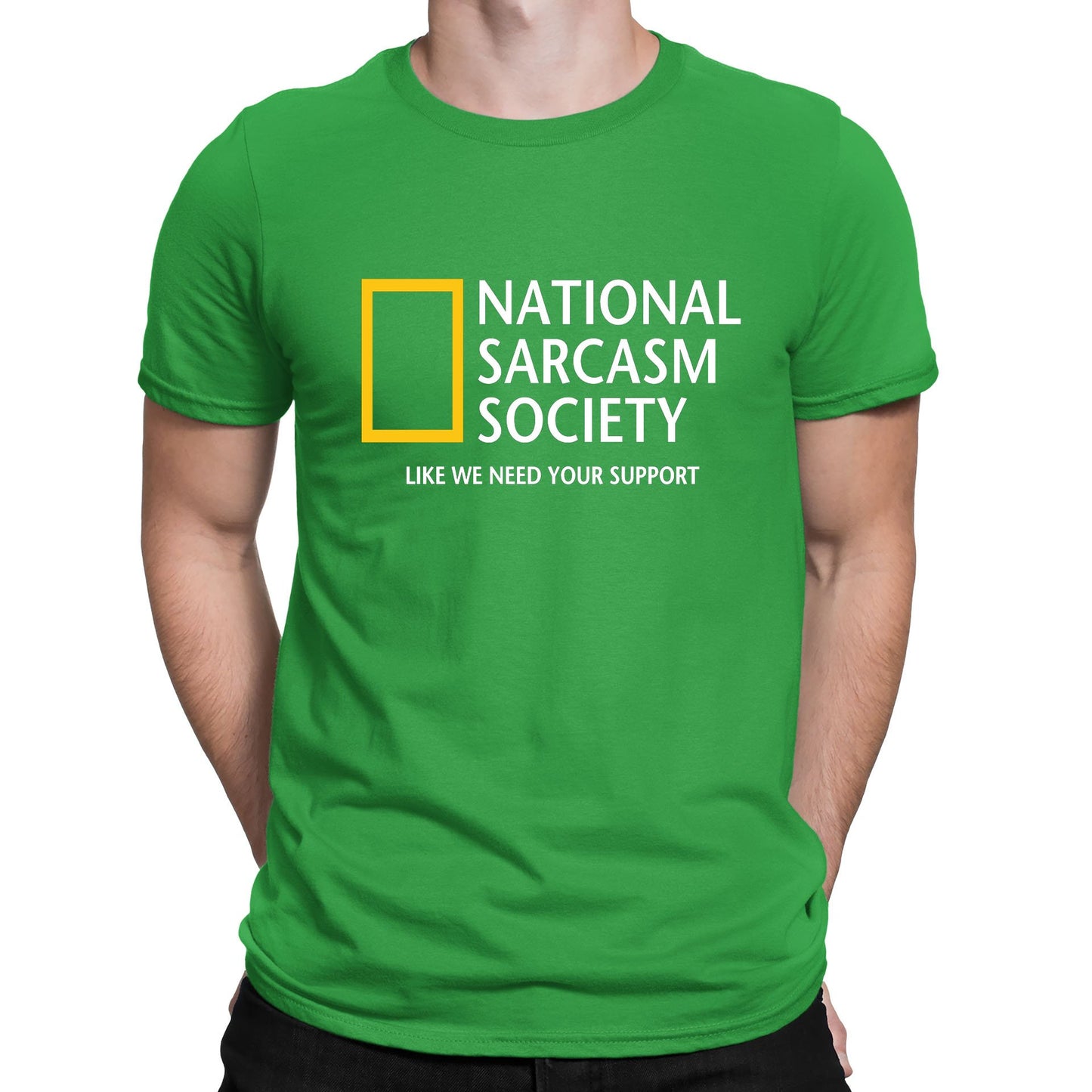 National Sarcasm Society  Mens T-shirt