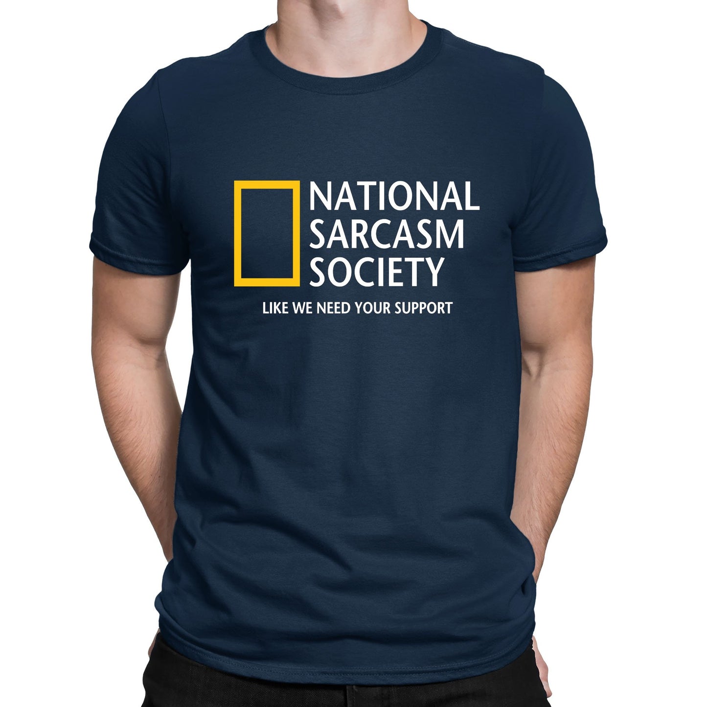 National Sarcasm Society  Mens T-shirt