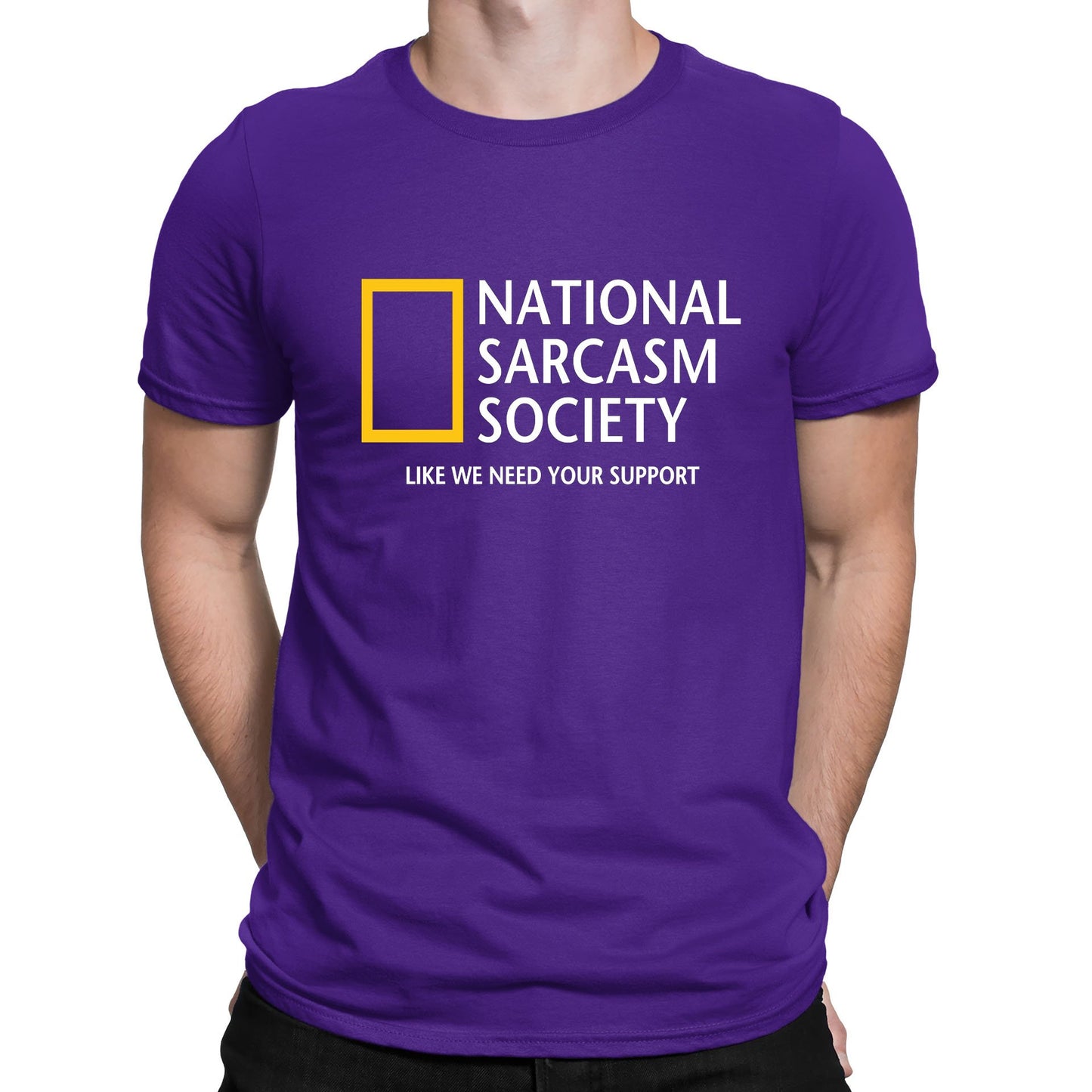 National Sarcasm Society  Mens T-shirt