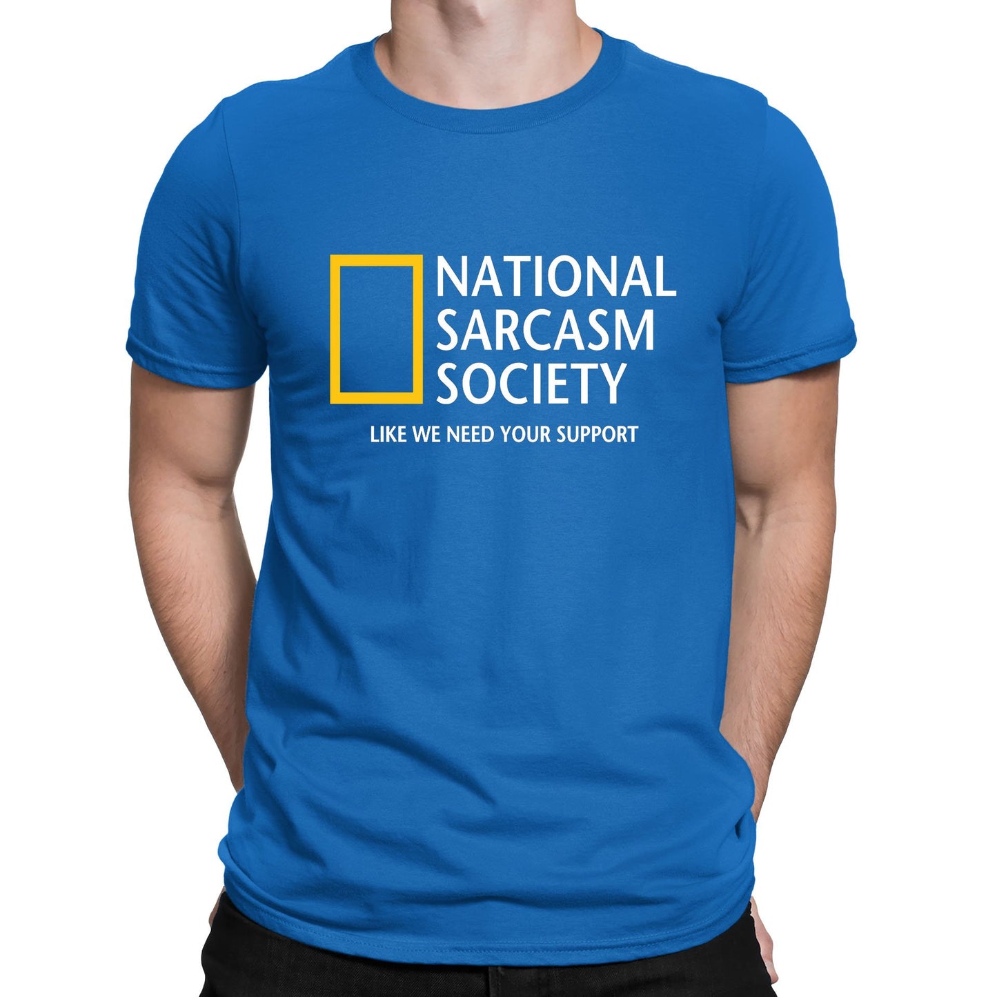 National Sarcasm Society  Mens T-shirt