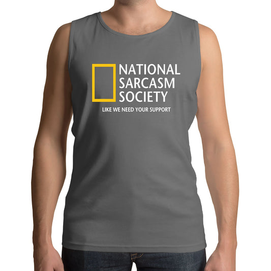 National Sarcasm Society Mens Vest