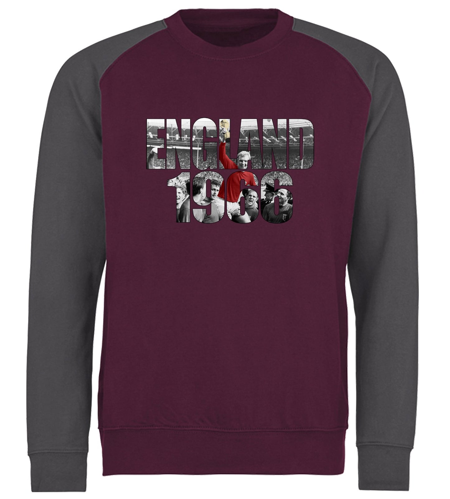 England 66 World Cup Baseball Sweatshirt