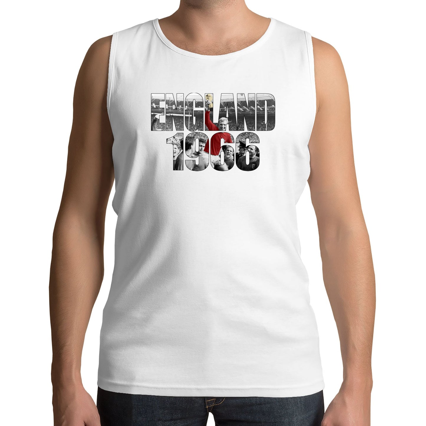 England 66 World Cup Mens Vest