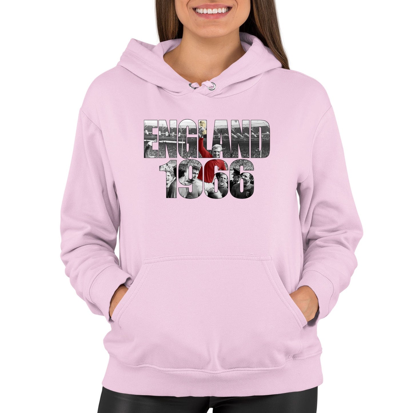 England 66 World Cup Womens Pullover Hoodie