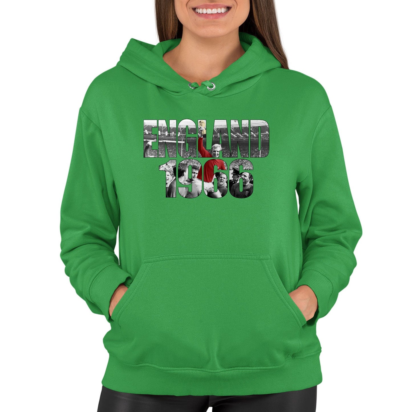 England 66 World Cup Womens Pullover Hoodie