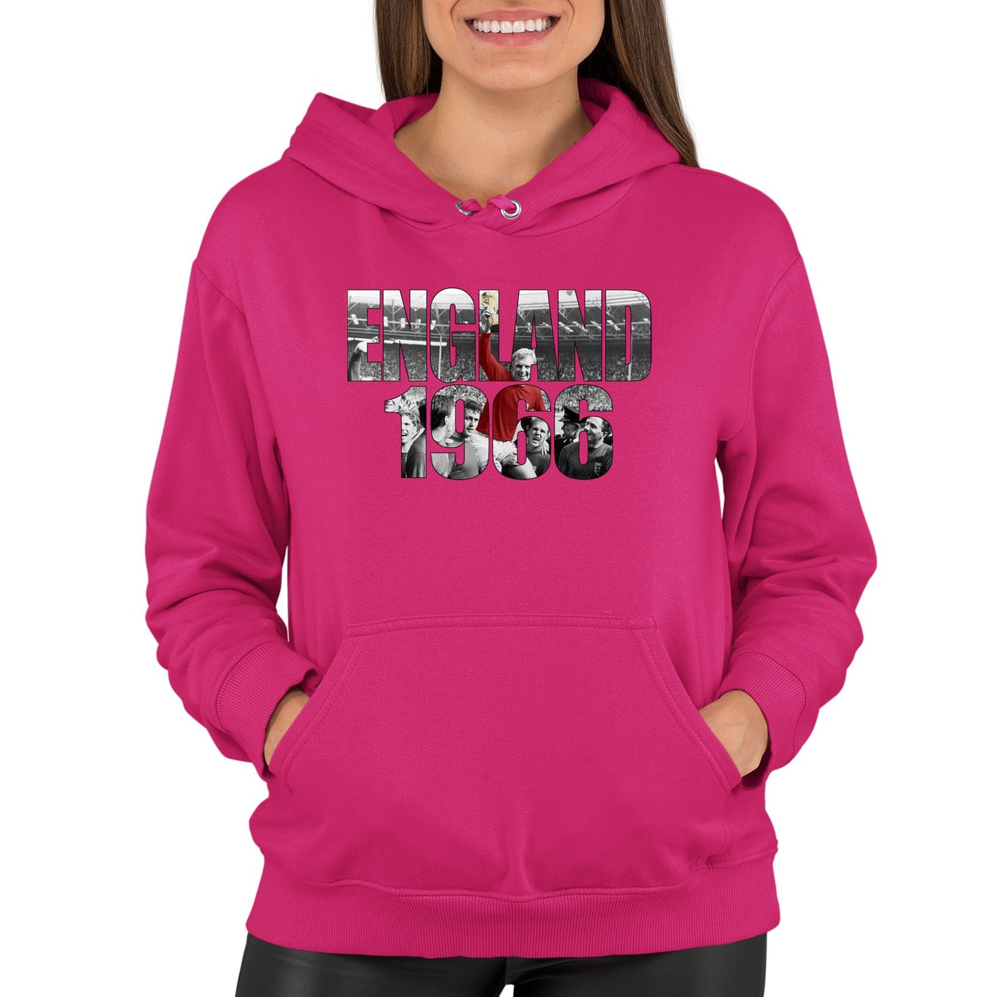 England 66 World Cup Womens Pullover Hoodie