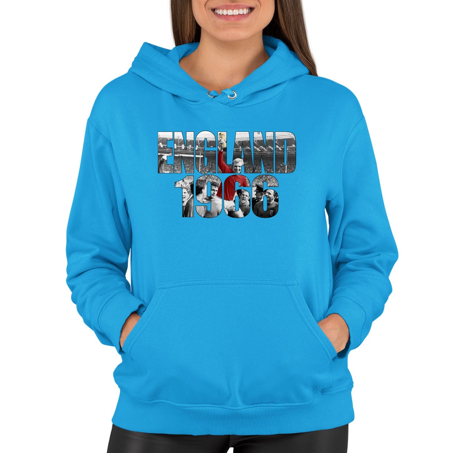 England 66 World Cup Womens Pullover Hoodie