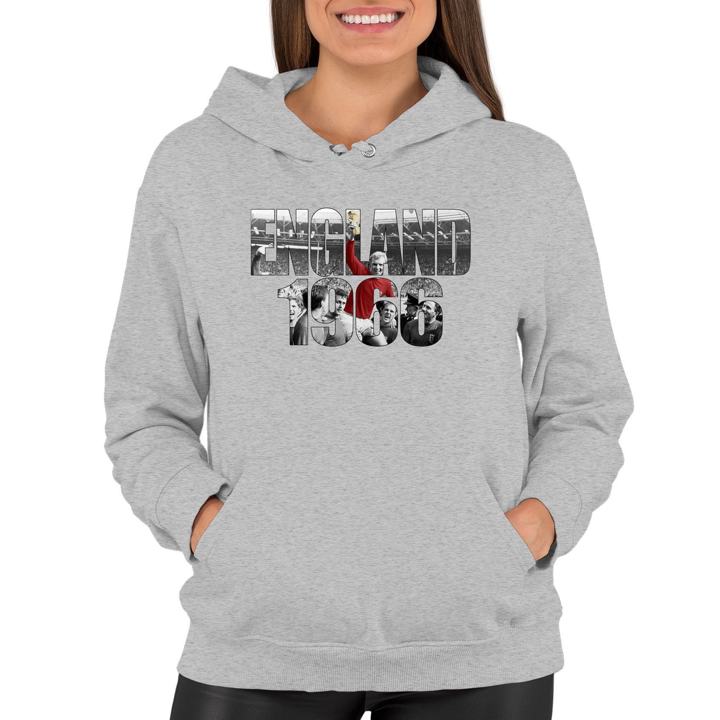 England 66 World Cup Womens Pullover Hoodie