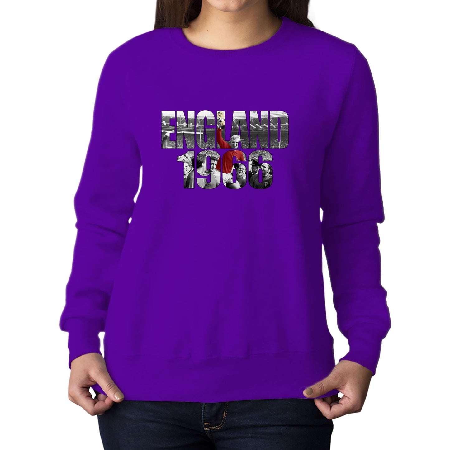 England 66 World Cup Womens Sweatshirt