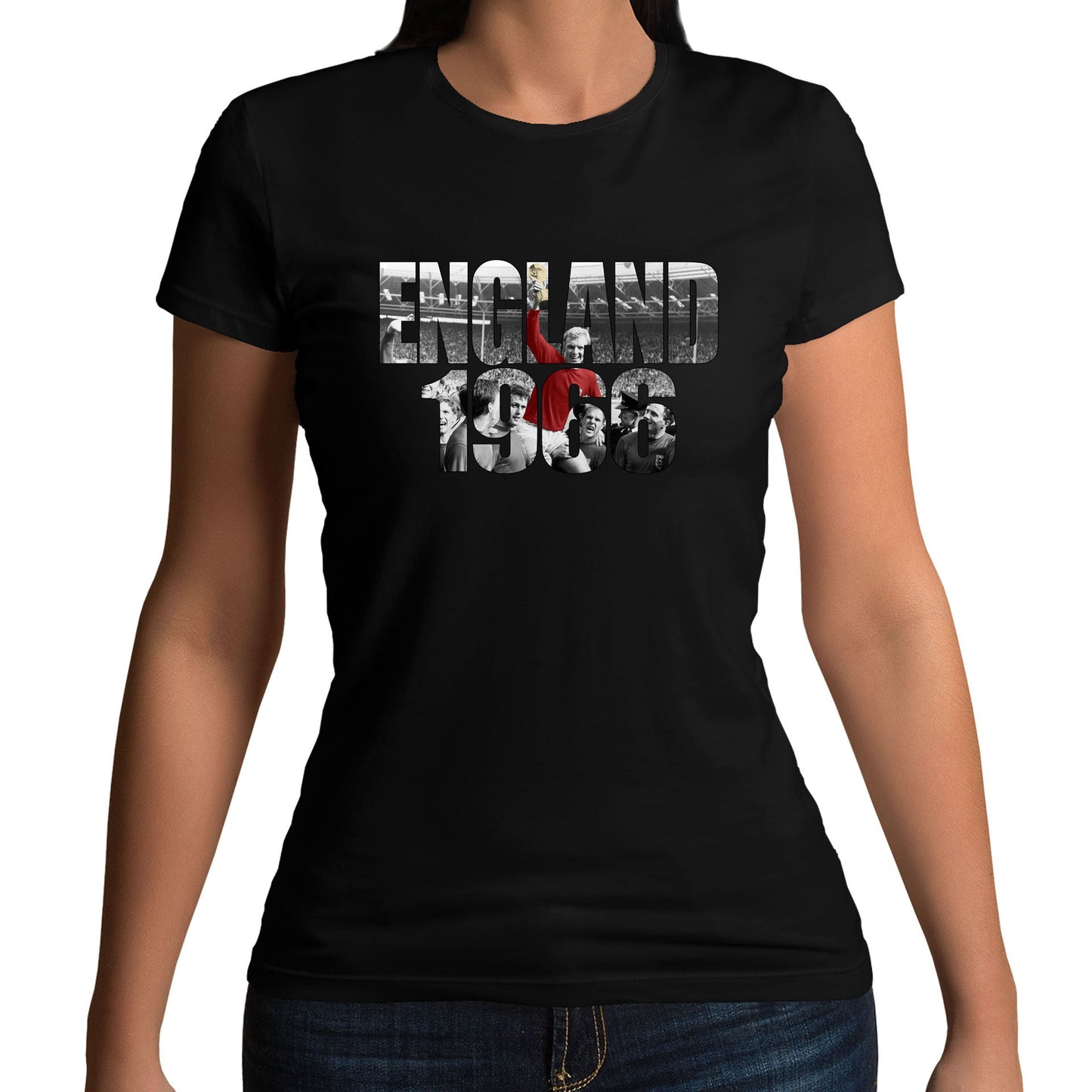 England 66 World Cup Womens T-shirt