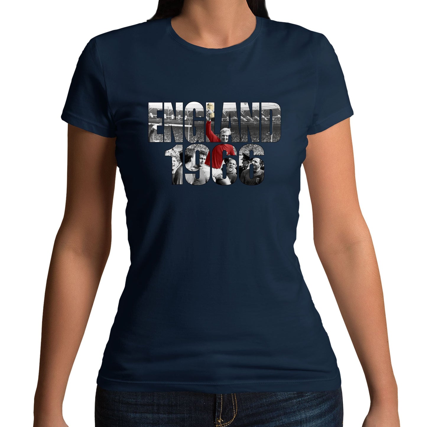 England 66 World Cup Womens T-shirt