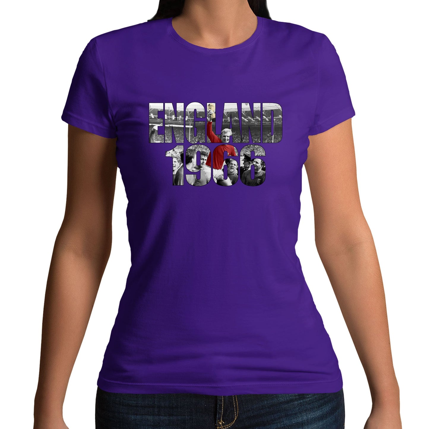 England 66 World Cup Womens T-shirt