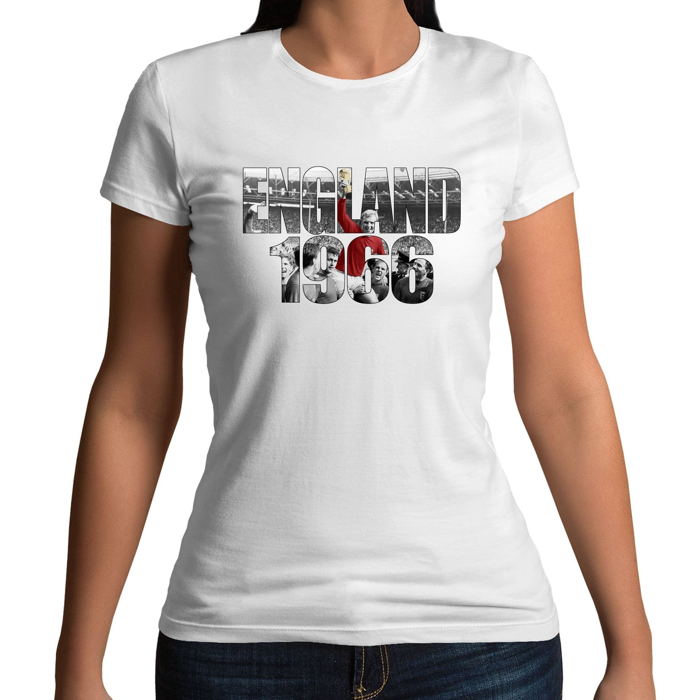 England 66 World Cup Womens T-shirt