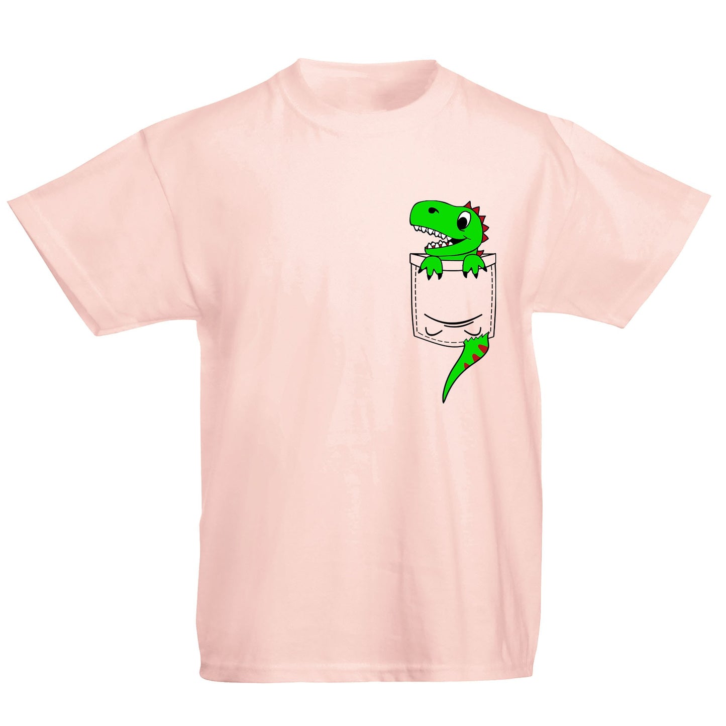 Dinosaur Pocket Print Kids T-shirt