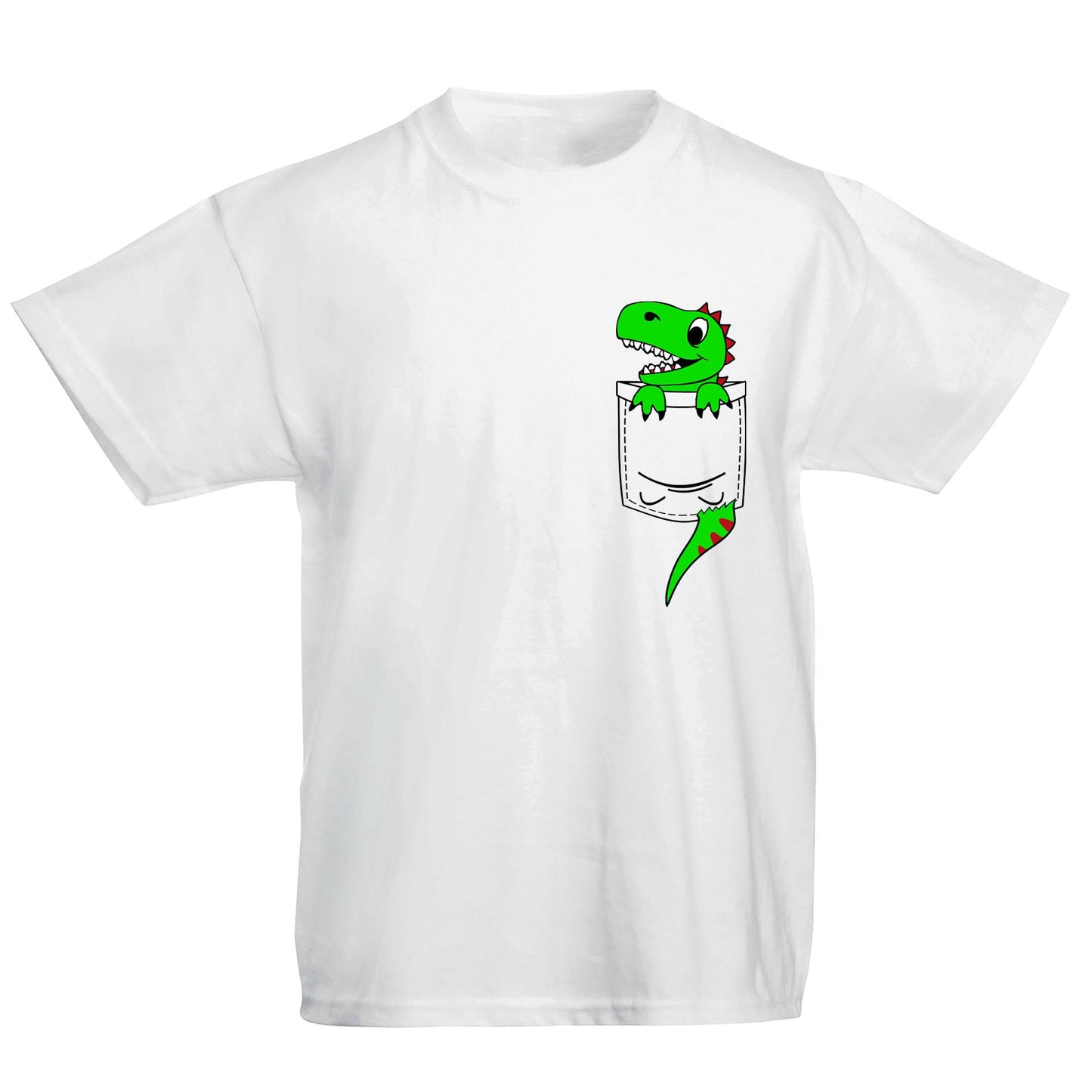 Dinosaur Pocket Print Kids T-shirt