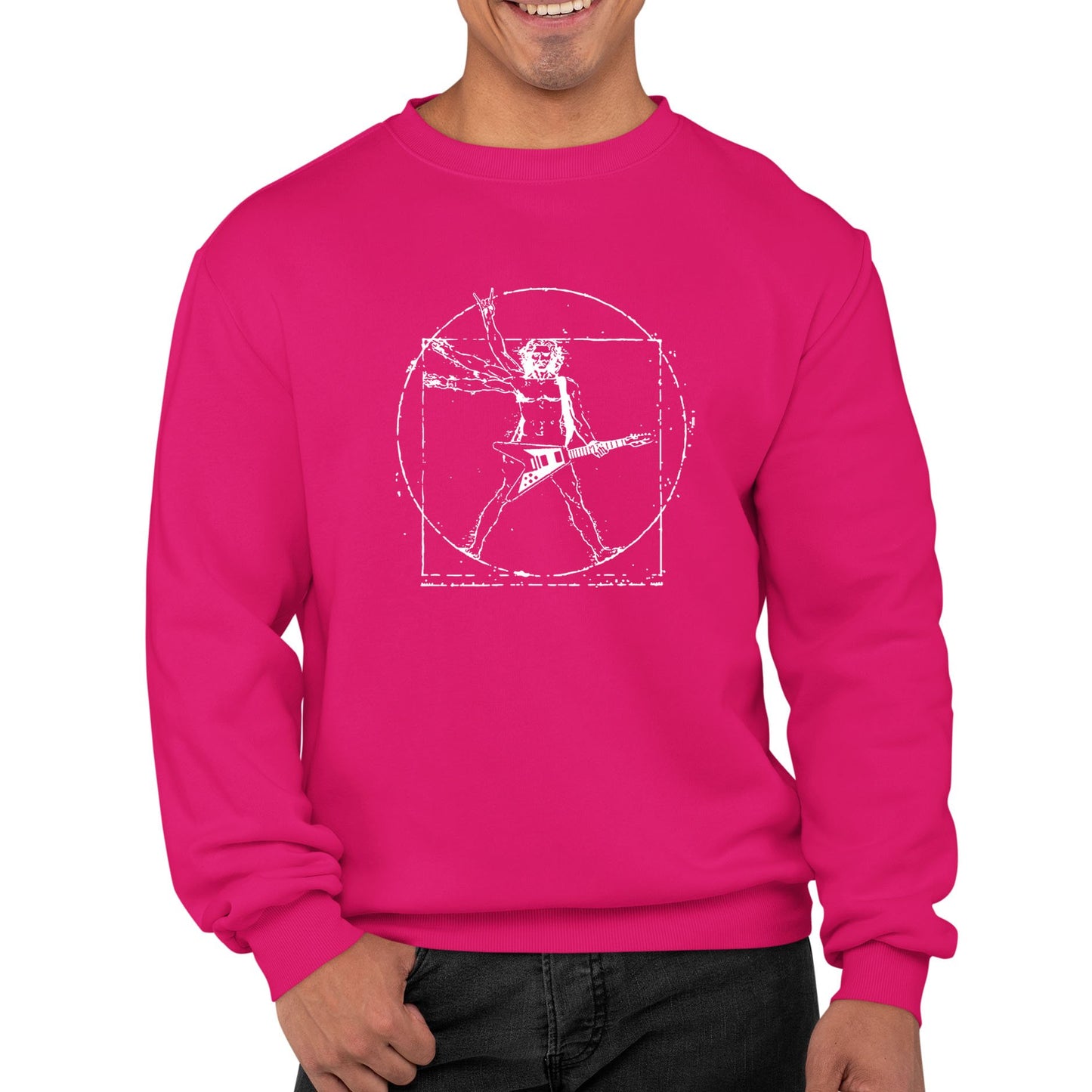 Da Vinci Rockstar Mens Sweatshirt