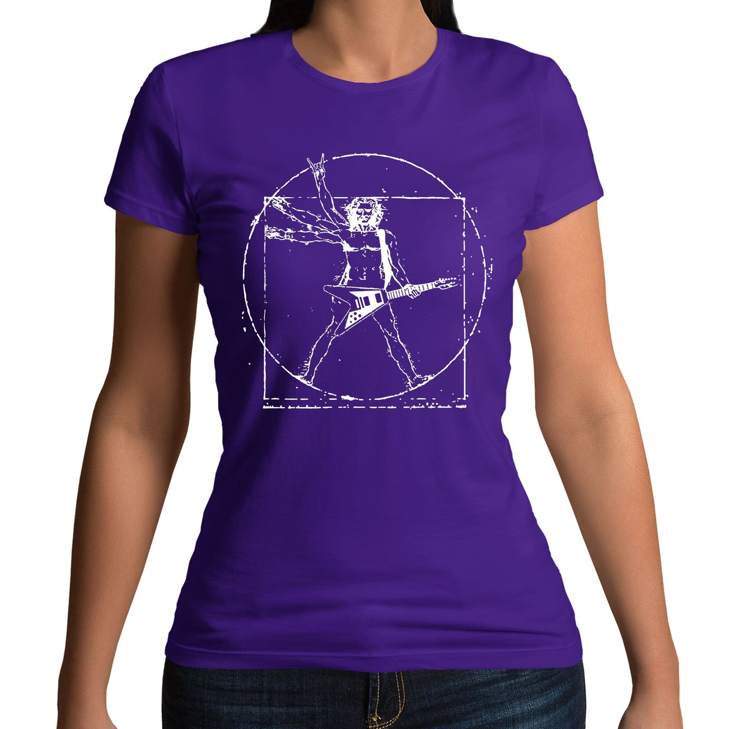 Da Vinci Rockstar Womens T-shirt