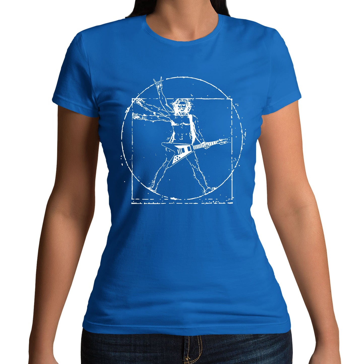 Da Vinci Rockstar Womens T-shirt