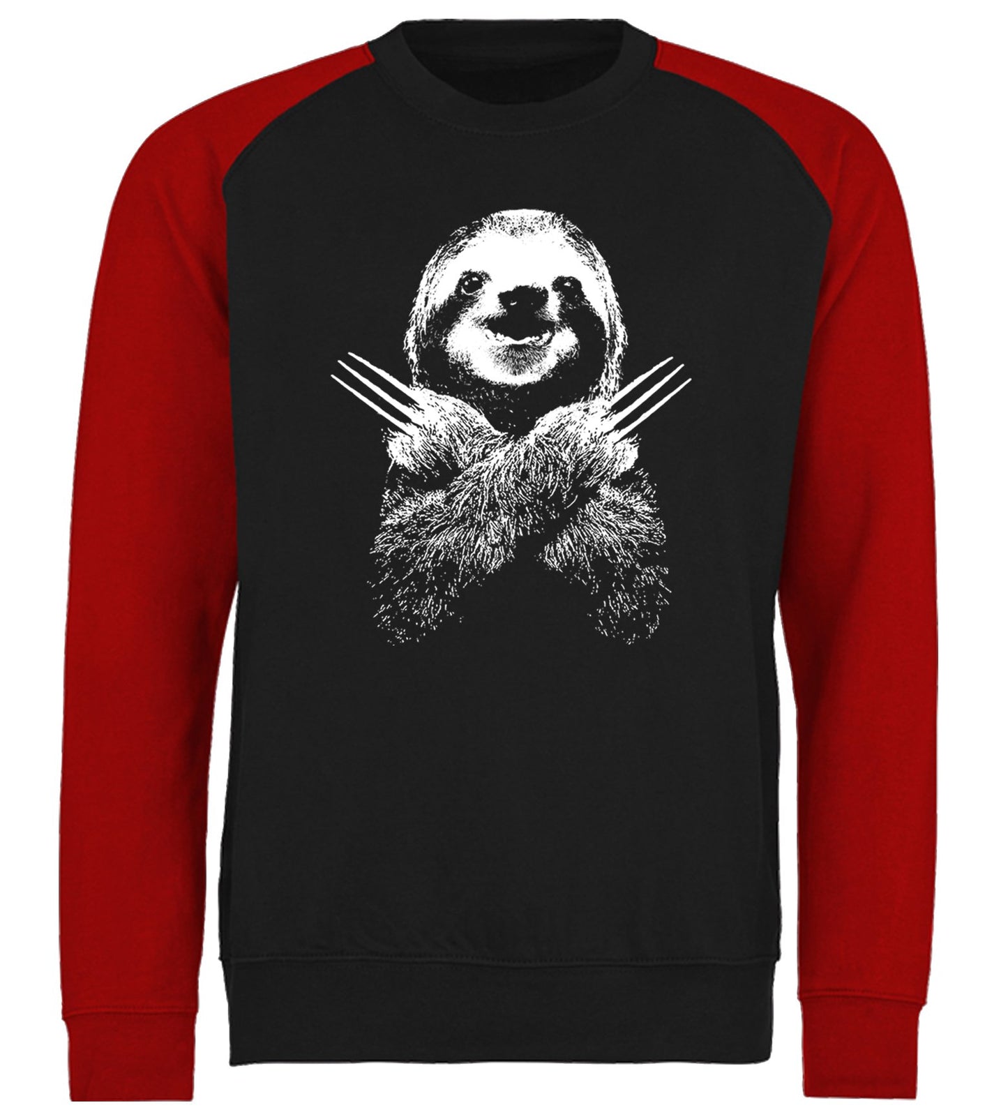 Wolversloth Baseball Sweatshirt