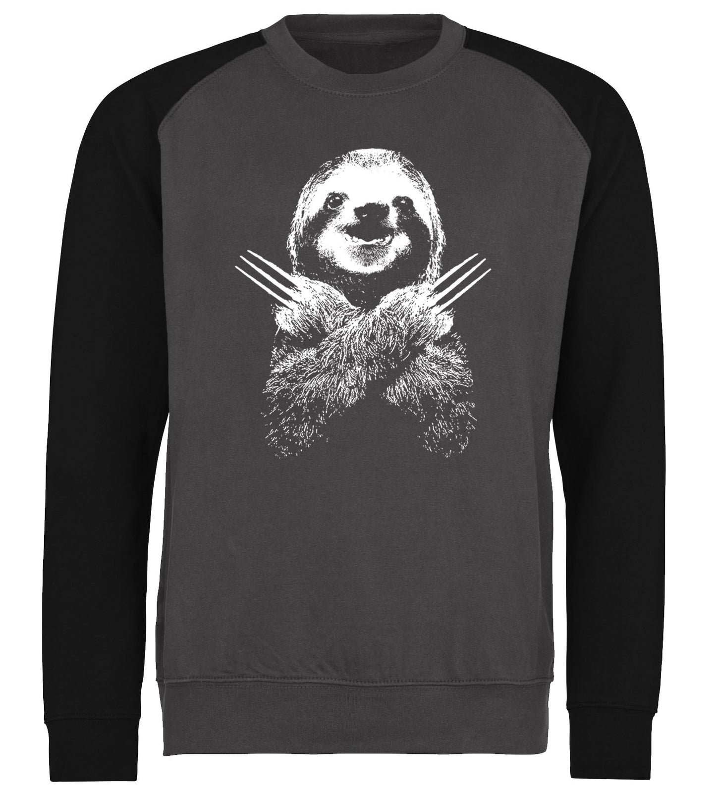 Wolversloth Baseball Sweatshirt