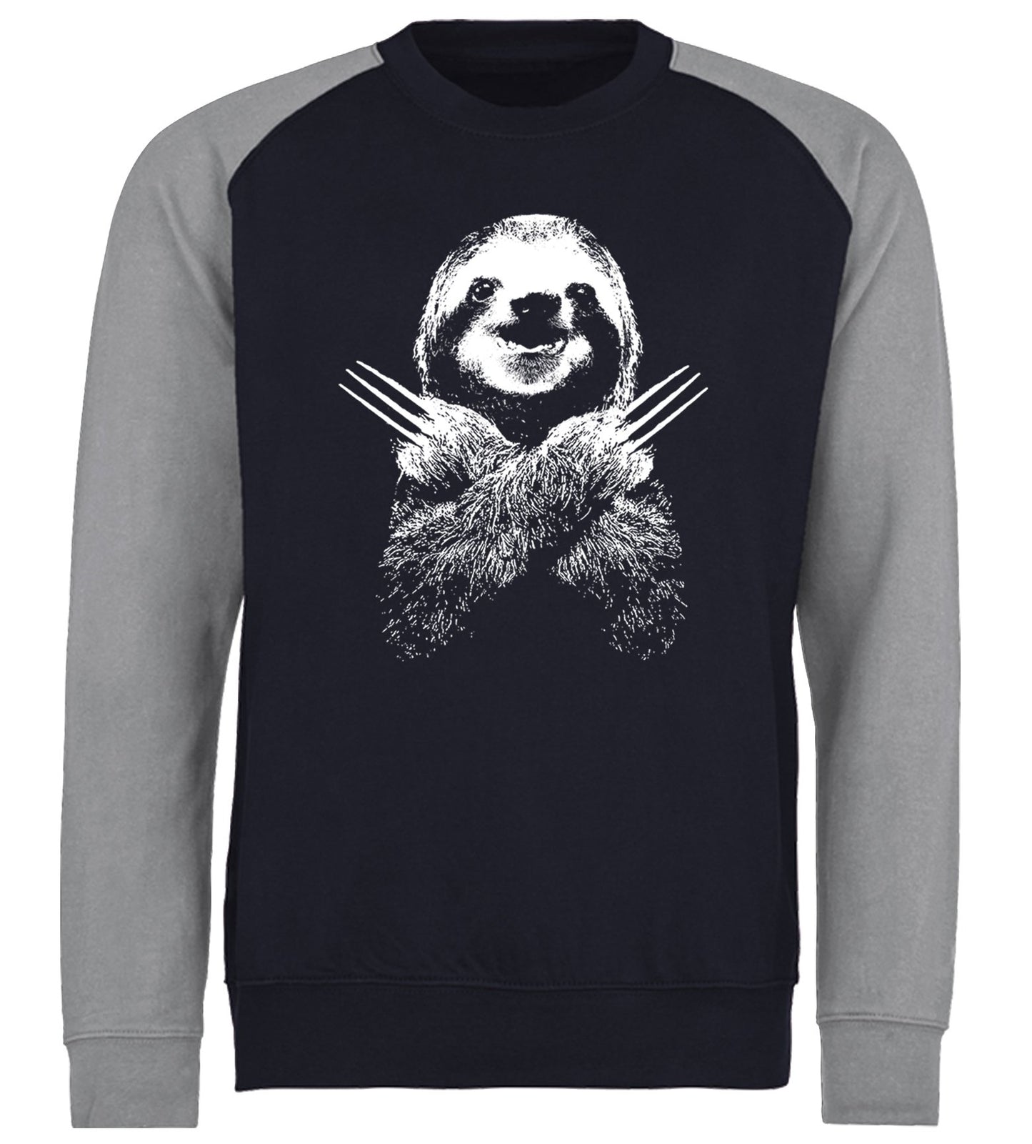 Wolversloth Baseball Sweatshirt