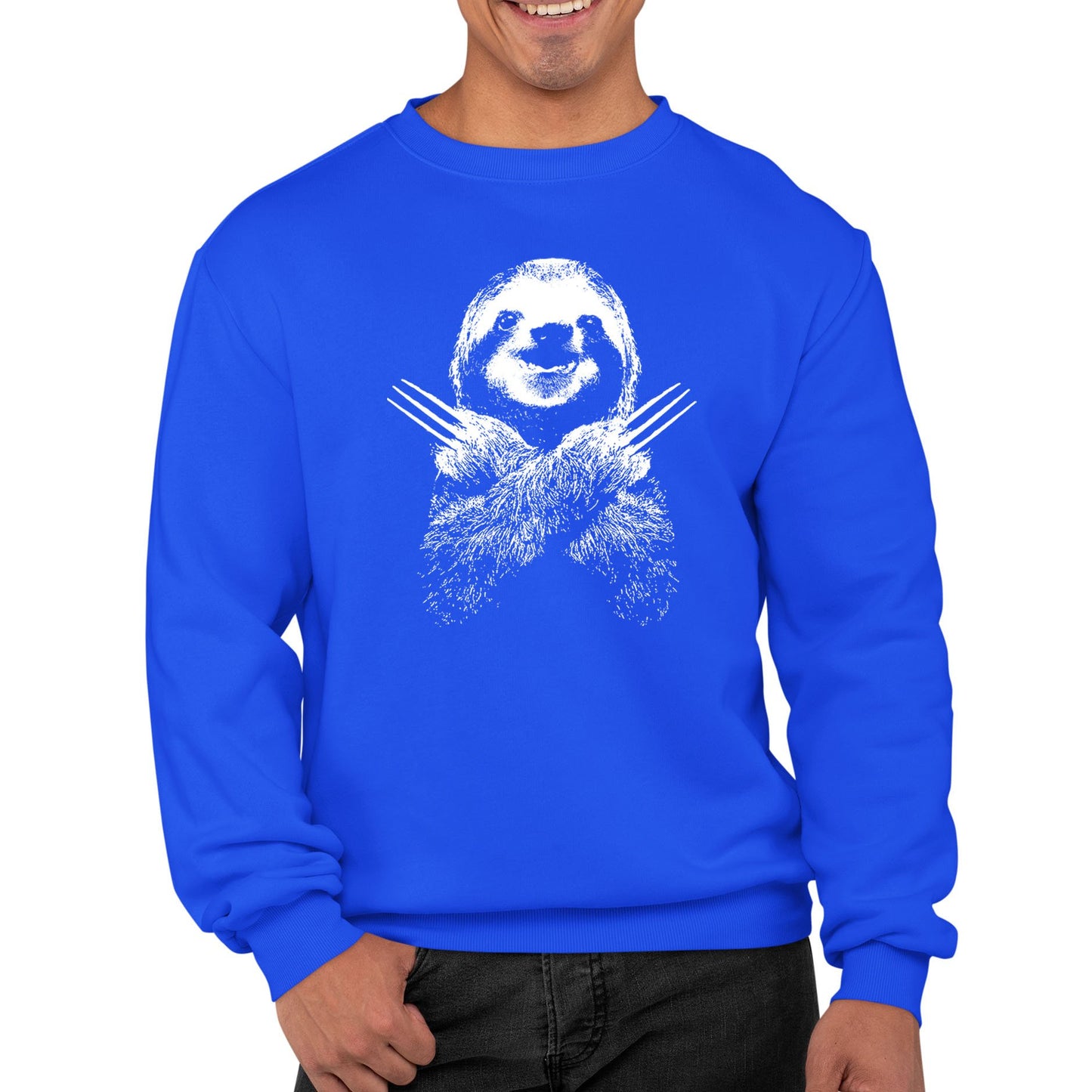 Wolversloth Mens Sweatshirt