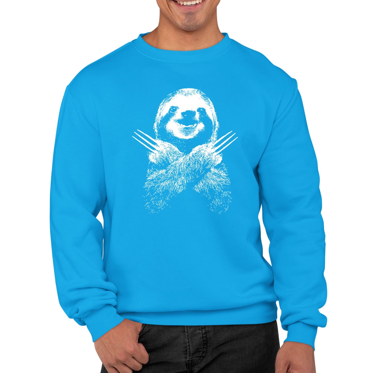 Wolversloth Mens Sweatshirt