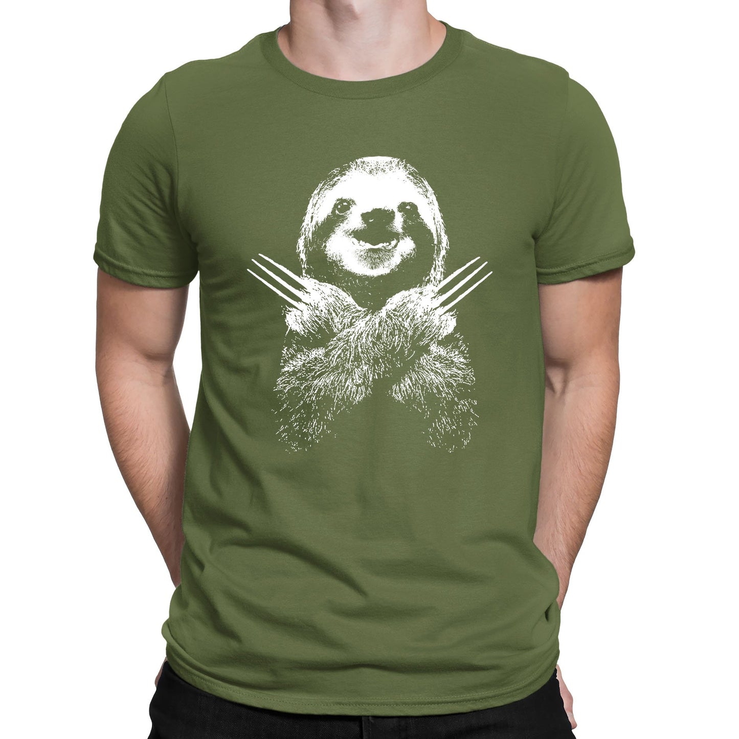 Wolversloth Mens T-shirt