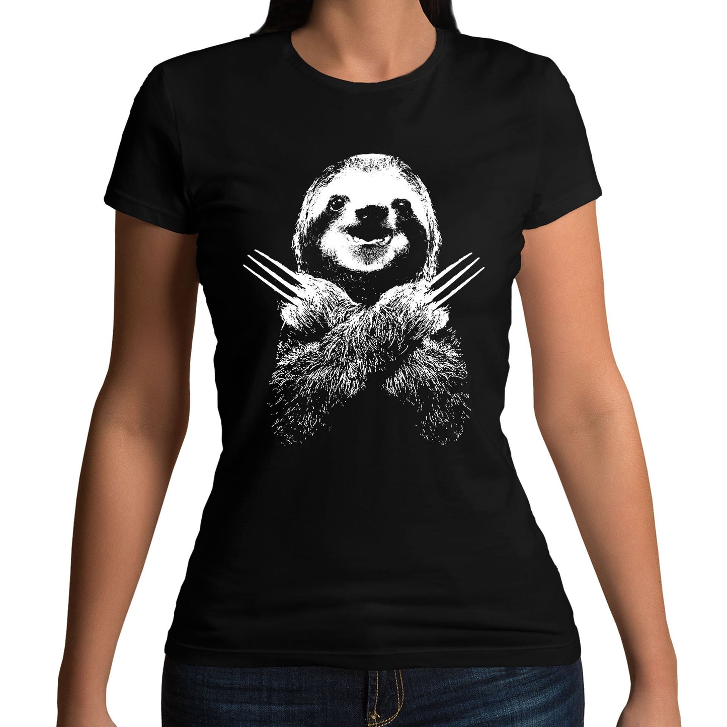 Wolversloth Womens T-shirt