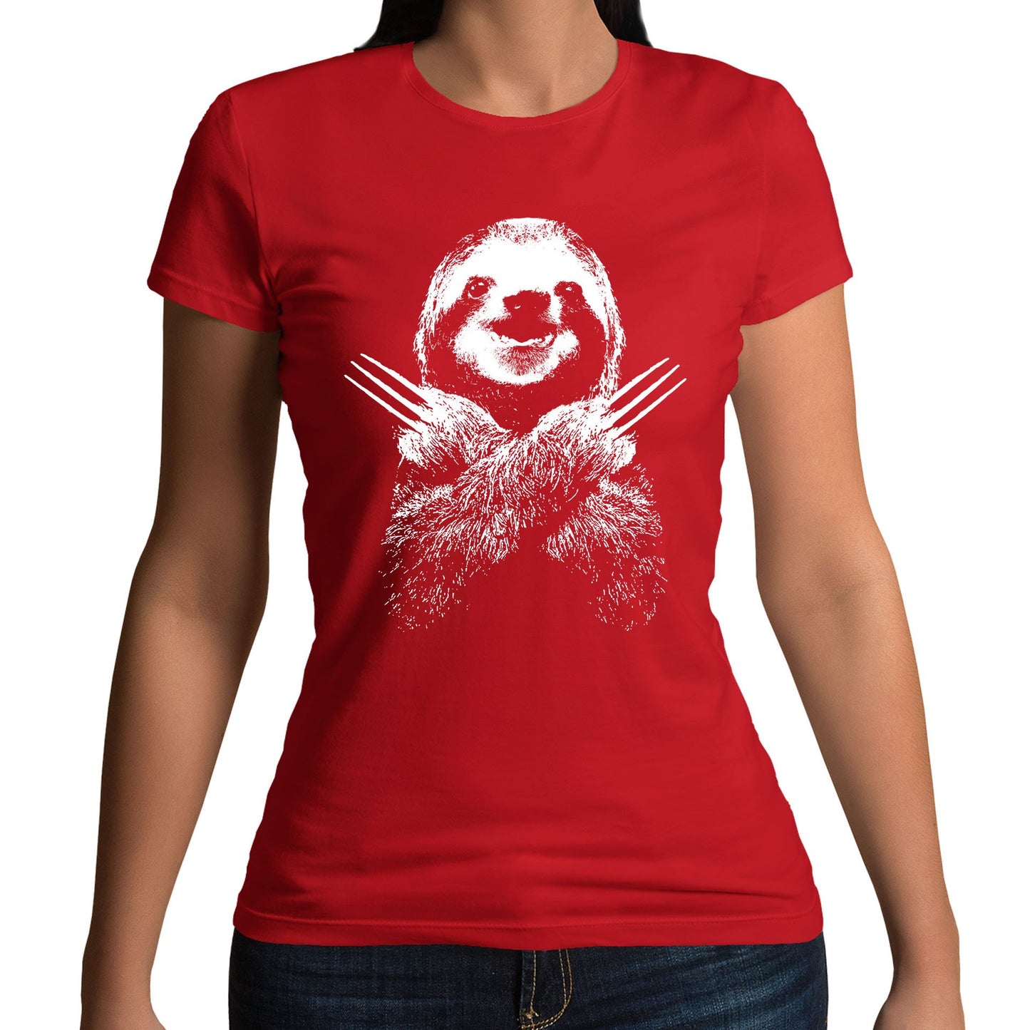 Wolversloth Womens T-shirt