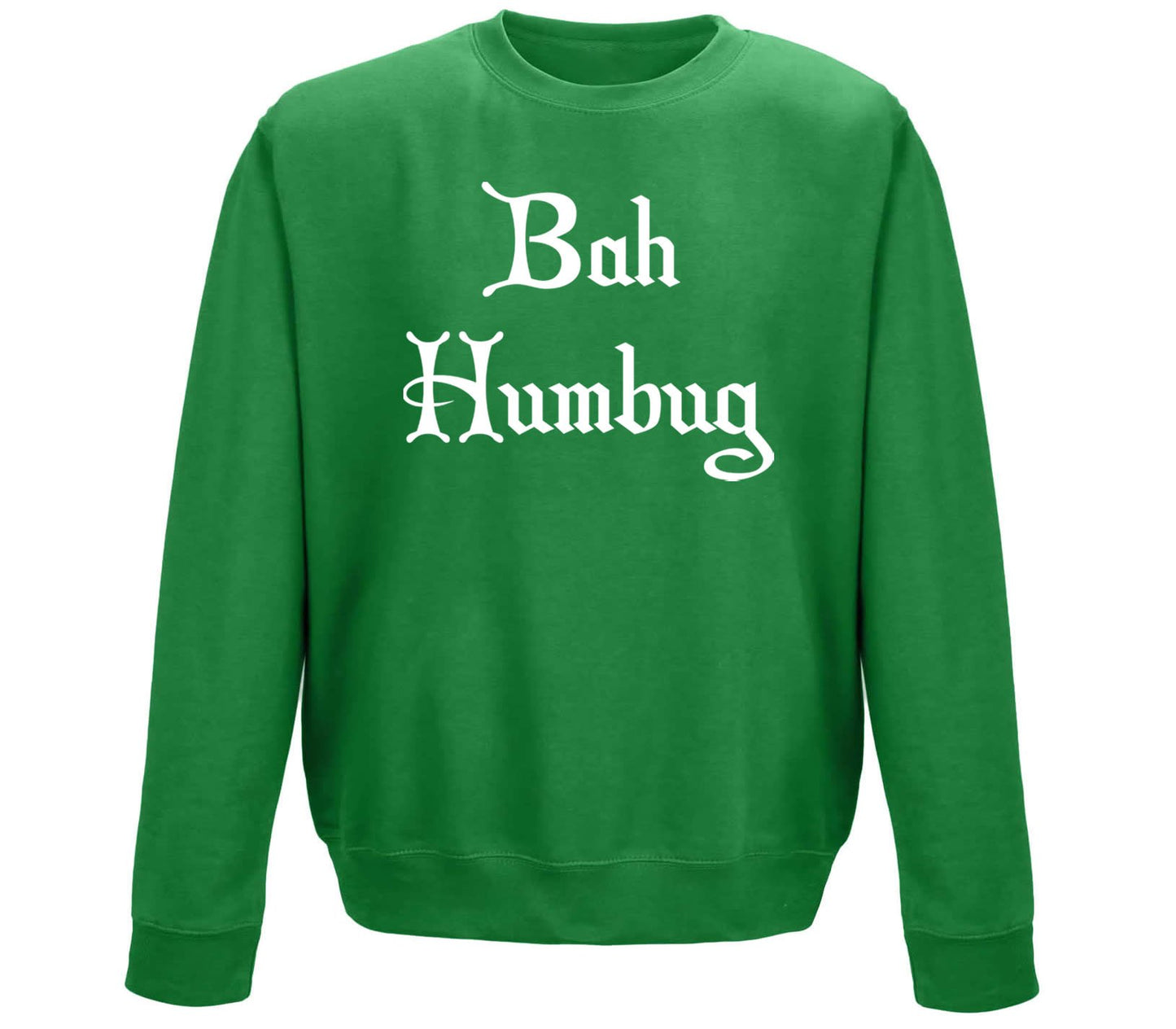 Bah Humbug Scrooge Christmas Childrens Sweatshirt